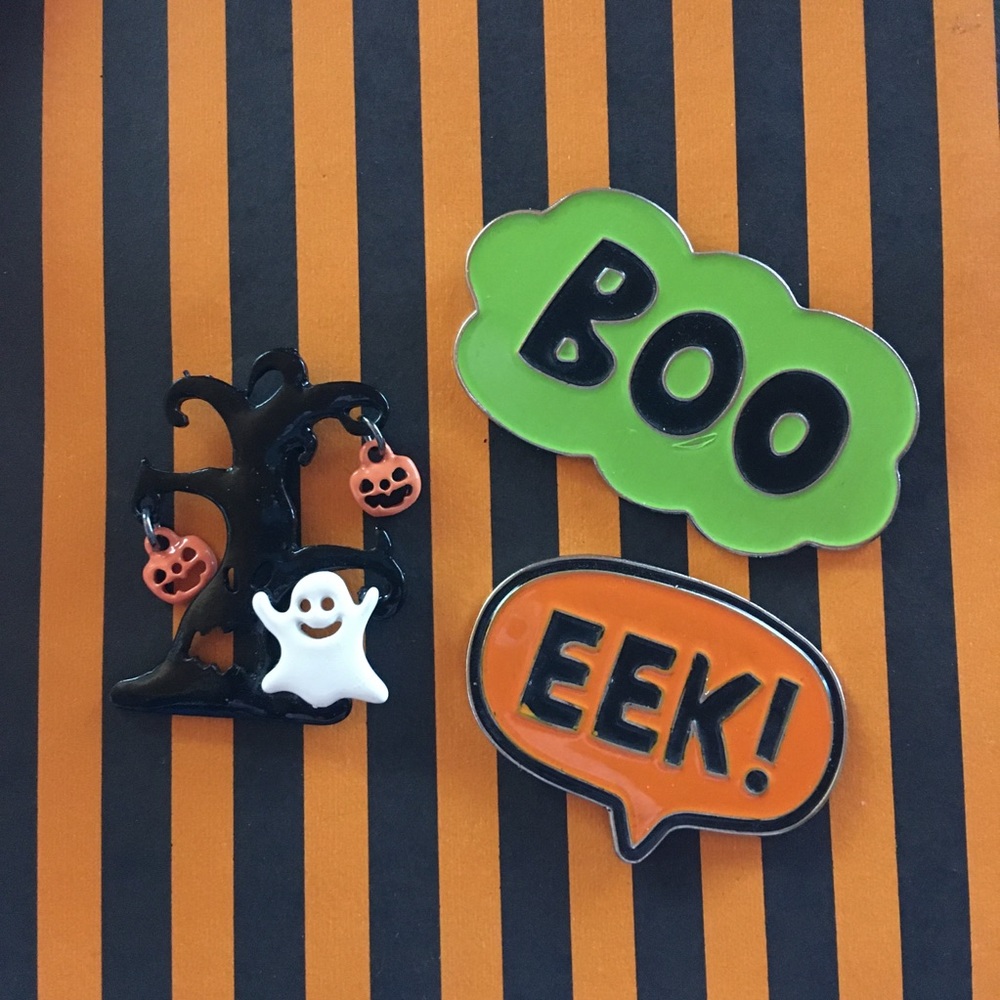 Halloween Enamel Pin Bundle
